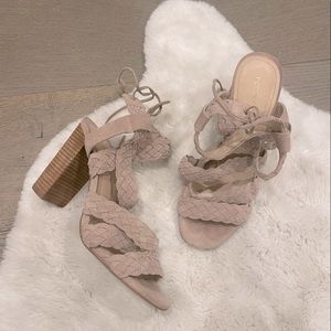 BCBG generation Braided Heel Sandals